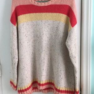 Loft mixed colors sweater
